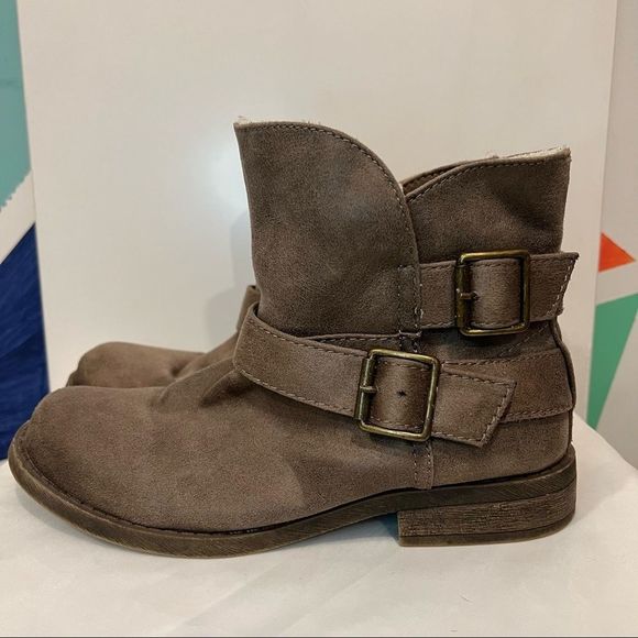 Mossimo grey/brown boots EUC - Picture 2 of 9